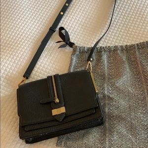 Black rebecca minkoff crossbody